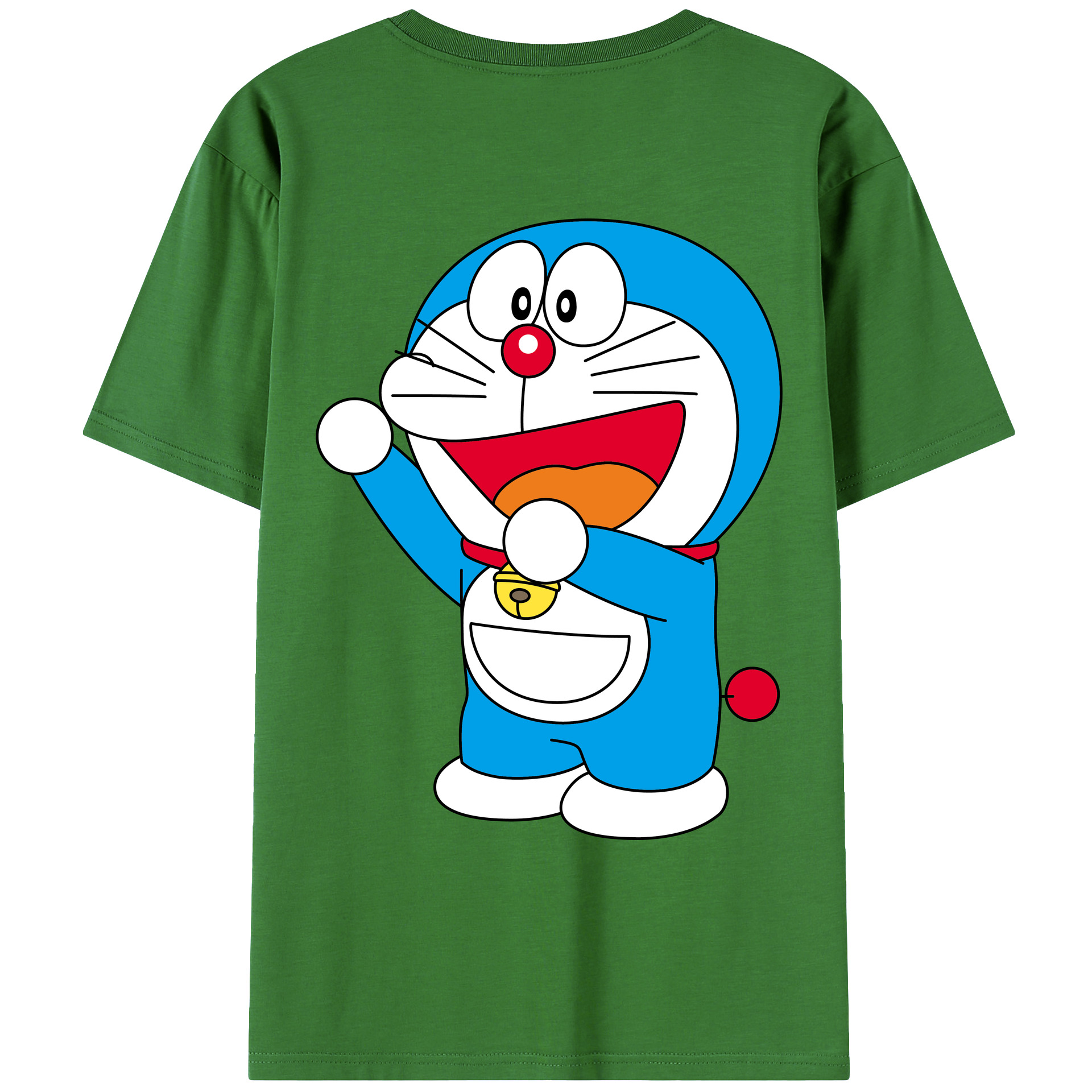 （画像用） ドラえもん Doraemon レディース半袖Tシャツ(バックプリント)